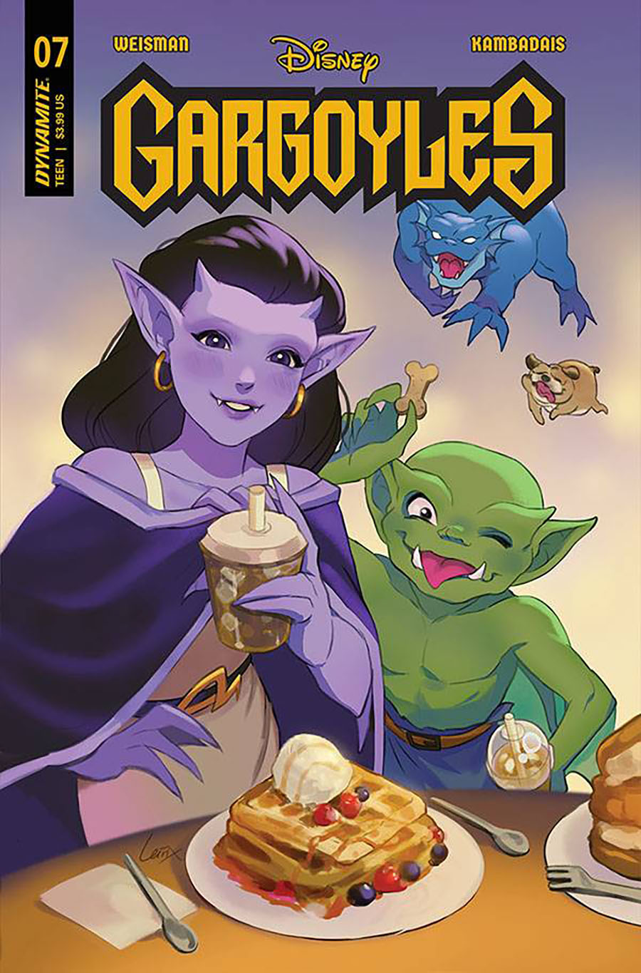 Gargoyles Vol 3 #7 Cover D Variant Lesley Leirix Li Cover