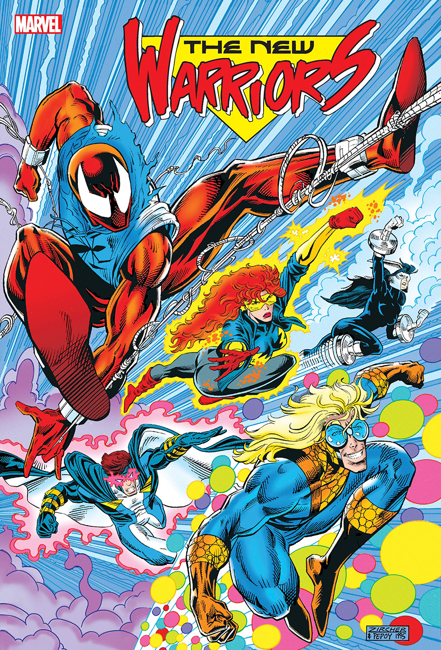 New Warriors Classic Omnibus Vol 3 HC Book Market Patrick Zircher Scarlet Spider Cover