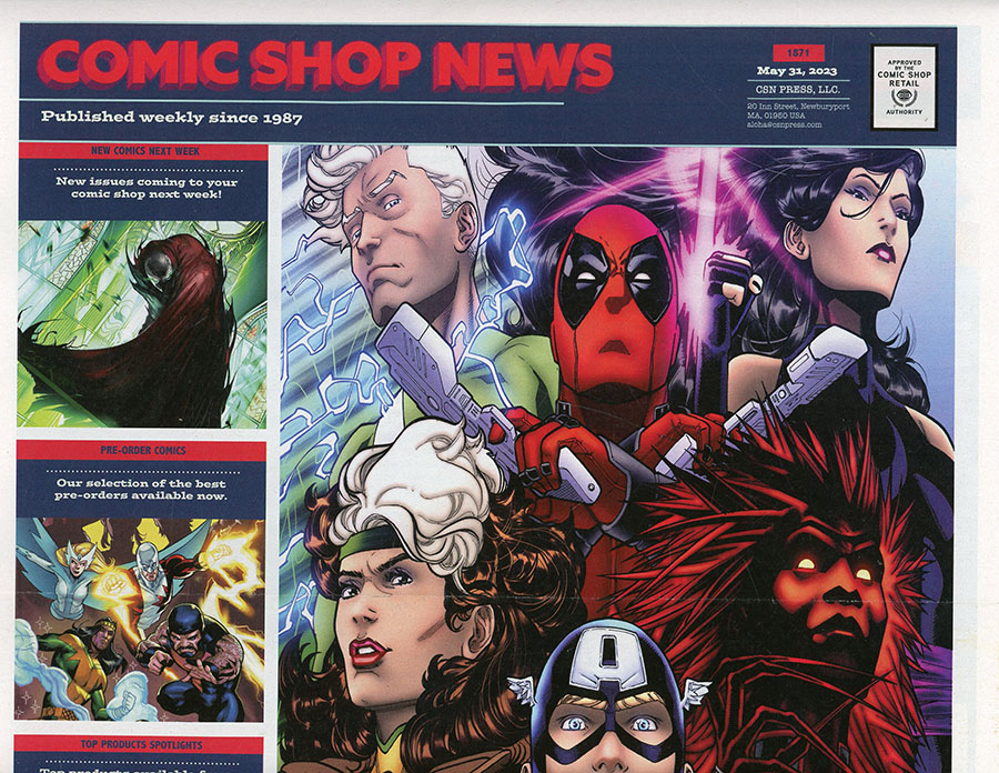 Comic Shop News #1871 - FREE - Limit 1 Per Customer