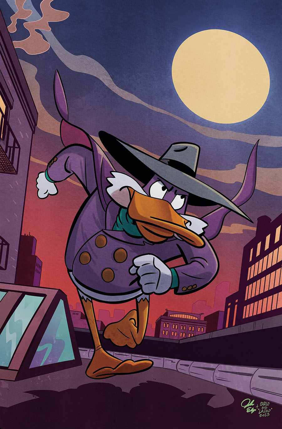 Darkwing Duck Vol 3 #6 Cover J Incentive Jacob Edgar Virgin Cover