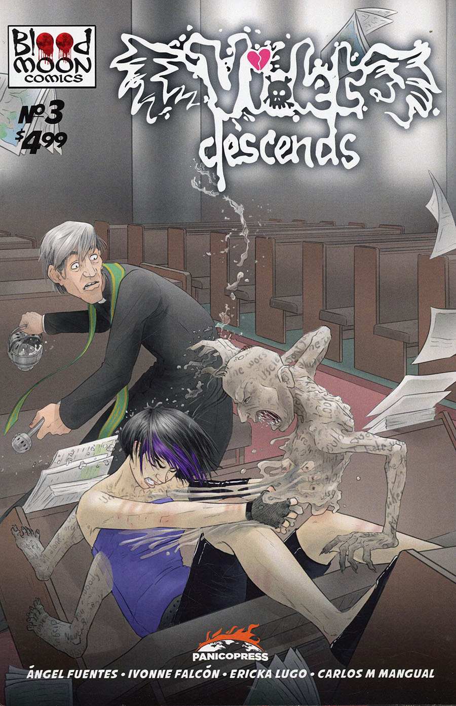 Violet Descends #3 Cover B Incentive Ramos Sepulveda Variant Cover