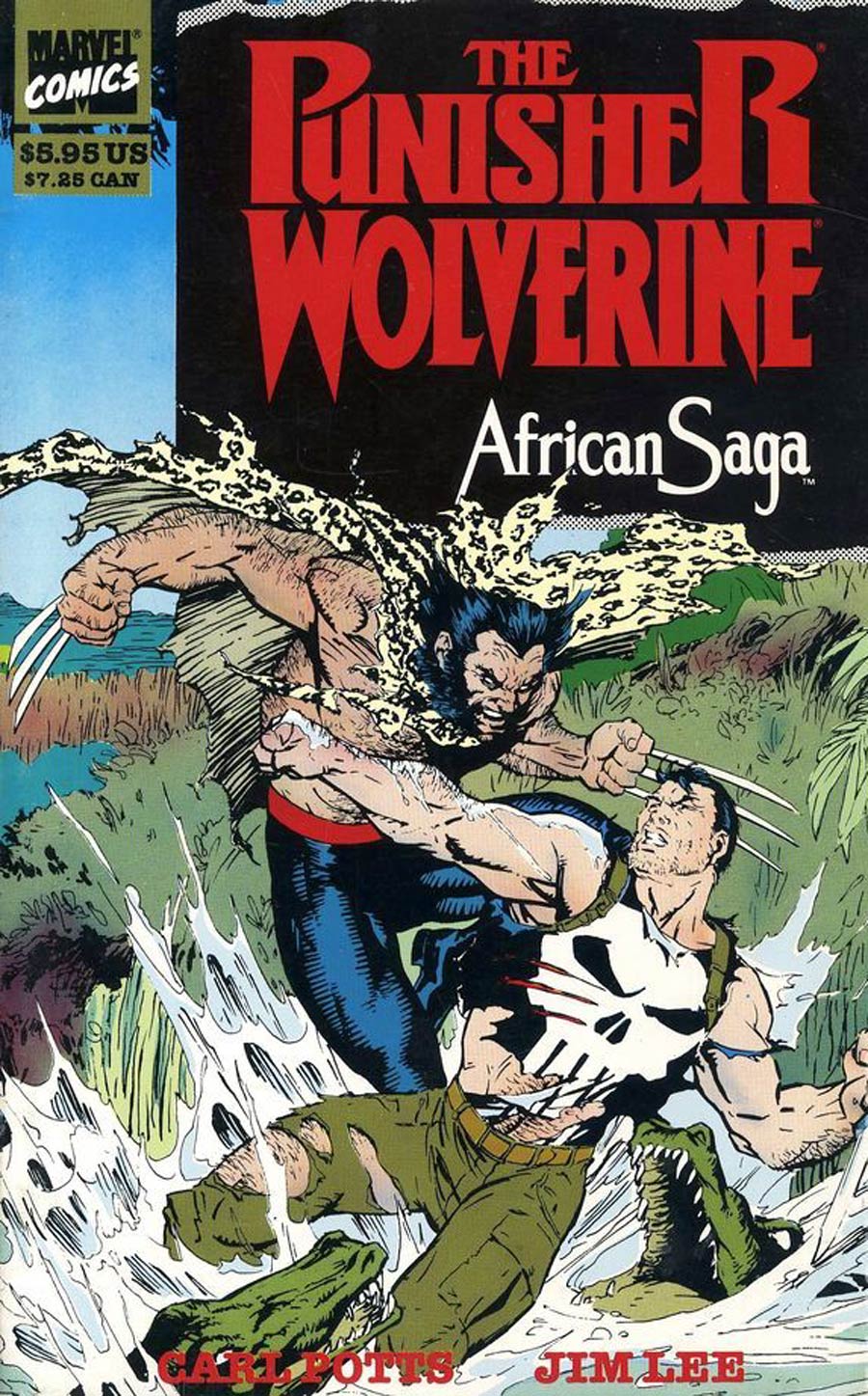 Punisher Wolverine African Saga TP