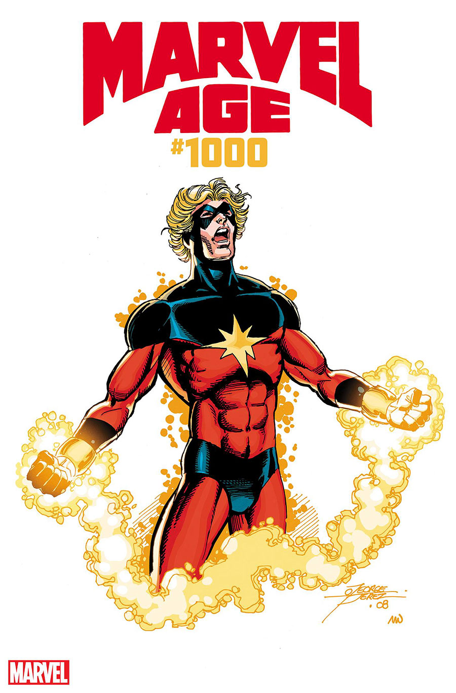 Marvel Age #1000 (One Shot) Cover B Variant George Perez Cover