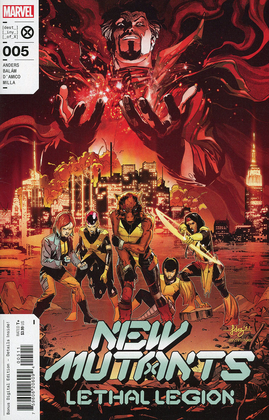 New Mutants Lethal Legion #5