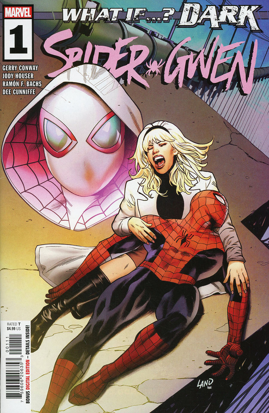 What If Dark Spider-Gwen #1 (One Shot) Cover A Regular Greg Land Cover