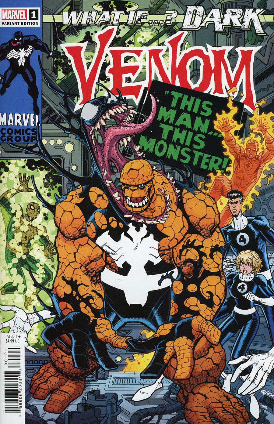 What If Dark Venom #1 (One Shot) Cover B Variant Nick Bradshaw Homage Cover