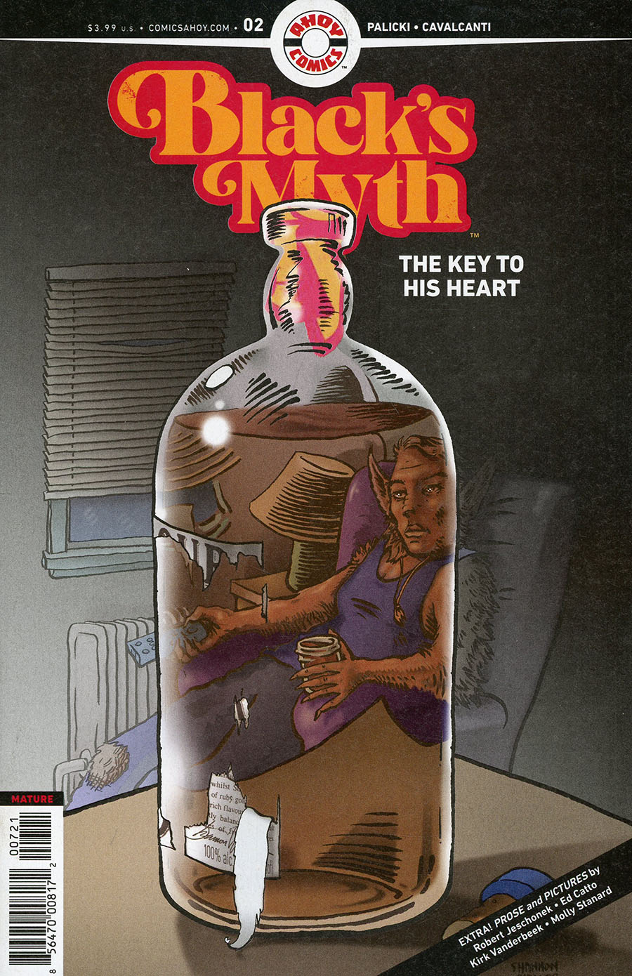 Blacks Myth Key To His Heart #2 Cover B Variant Shannon Wheeler Cover