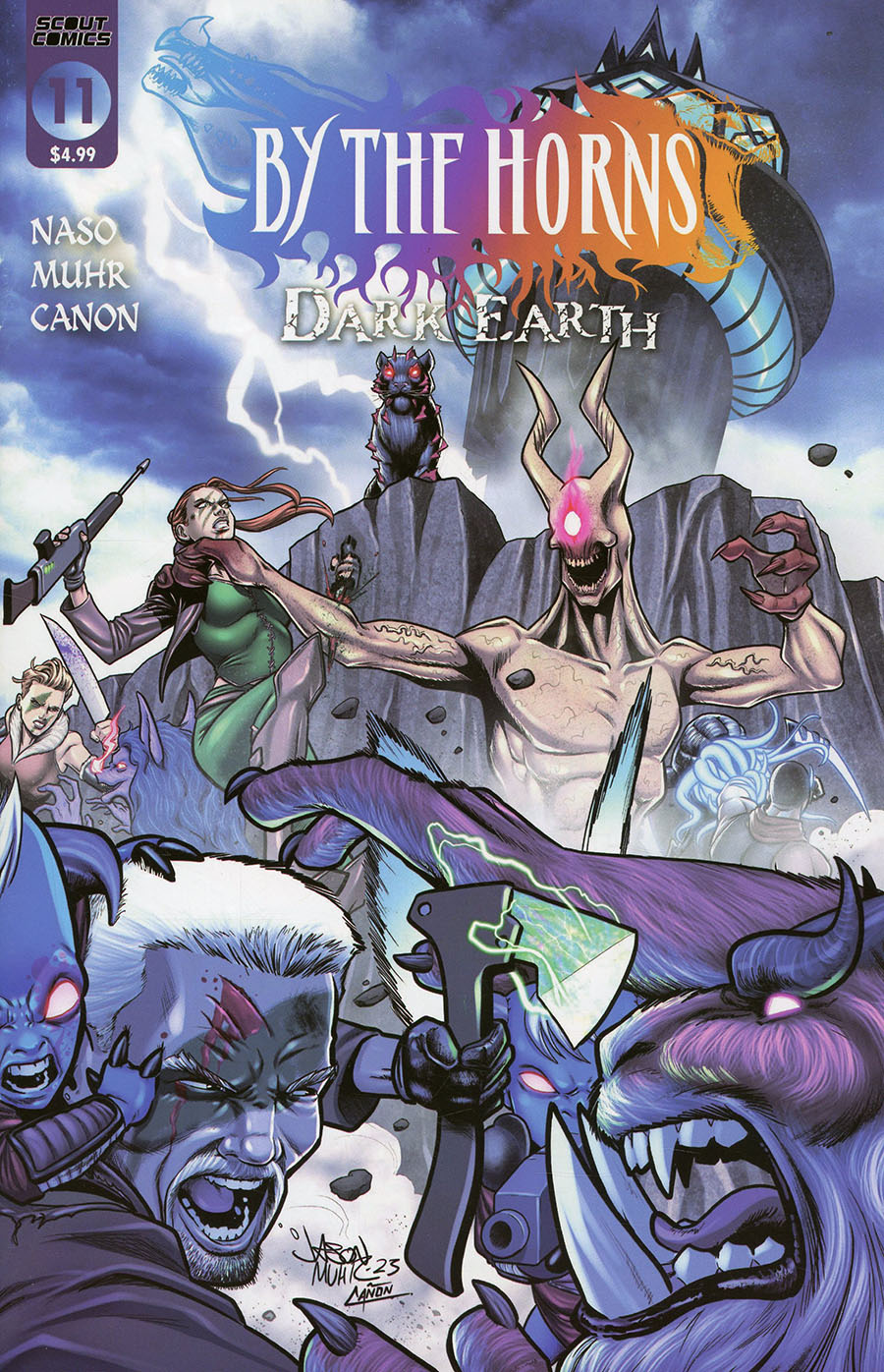 By The Horns Dark Earth #11