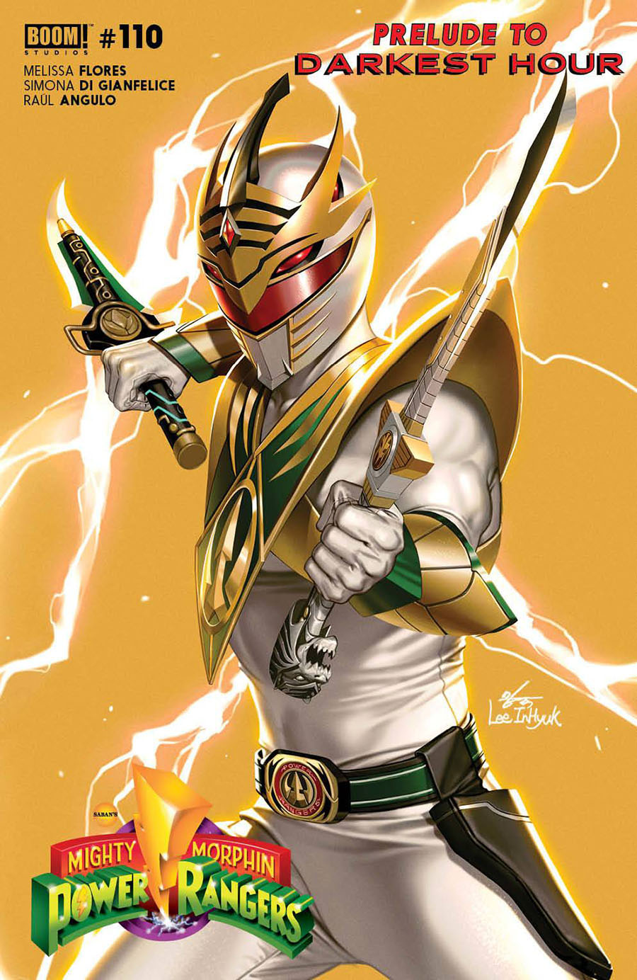 Mighty Morphin Power Rangers (BOOM Studios) #110 Cover B Variant Inhyuk Lee Cover