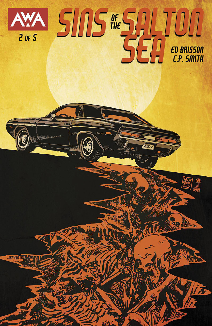 Sins Of The Salton Sea #2 Cover B Variant Francesco Francavilla Cover