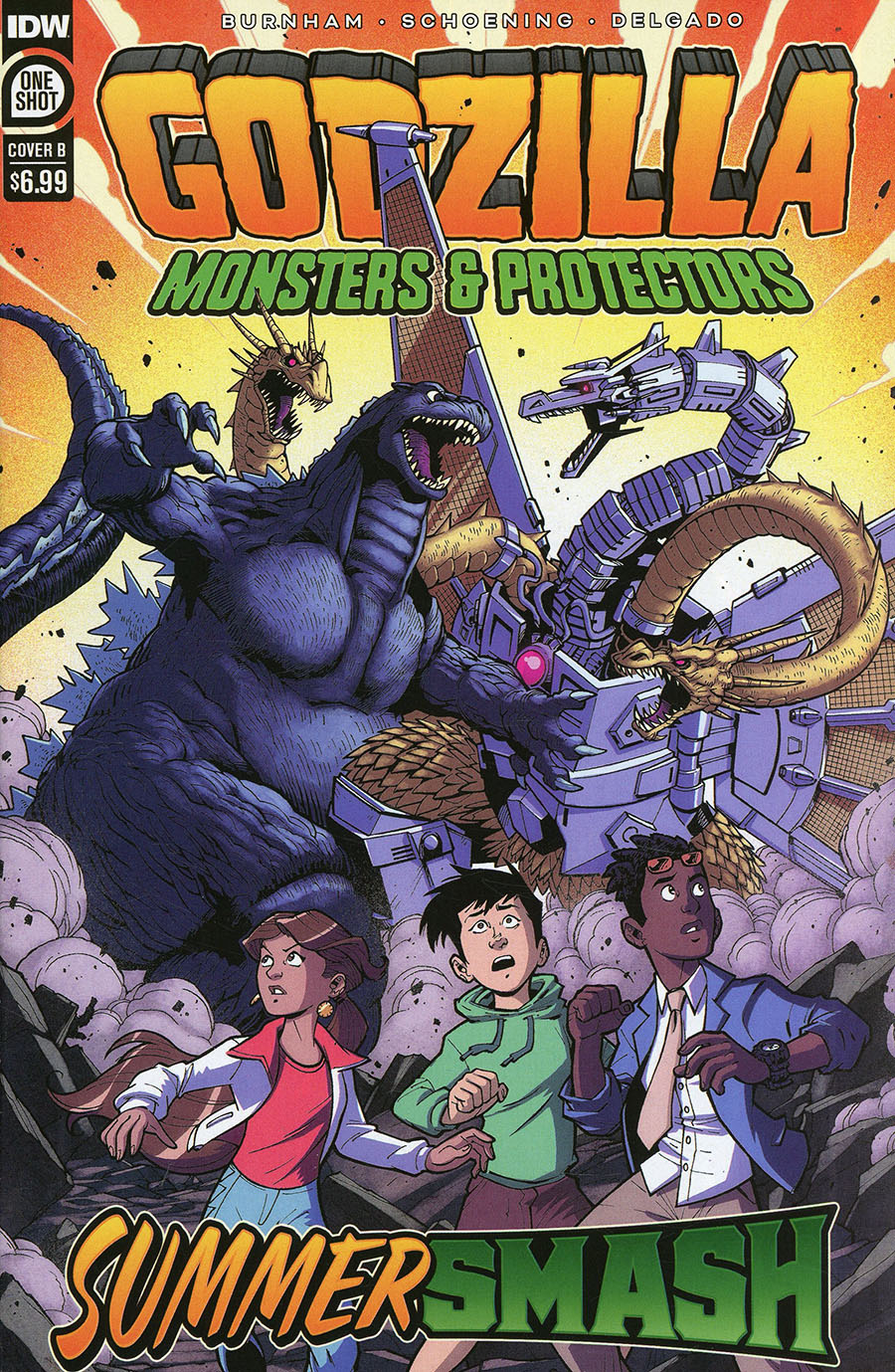 Godzilla Monsters & Protectors Summer Smash #1 (One Shot) Cover B Variant Jack Lawrence Cover