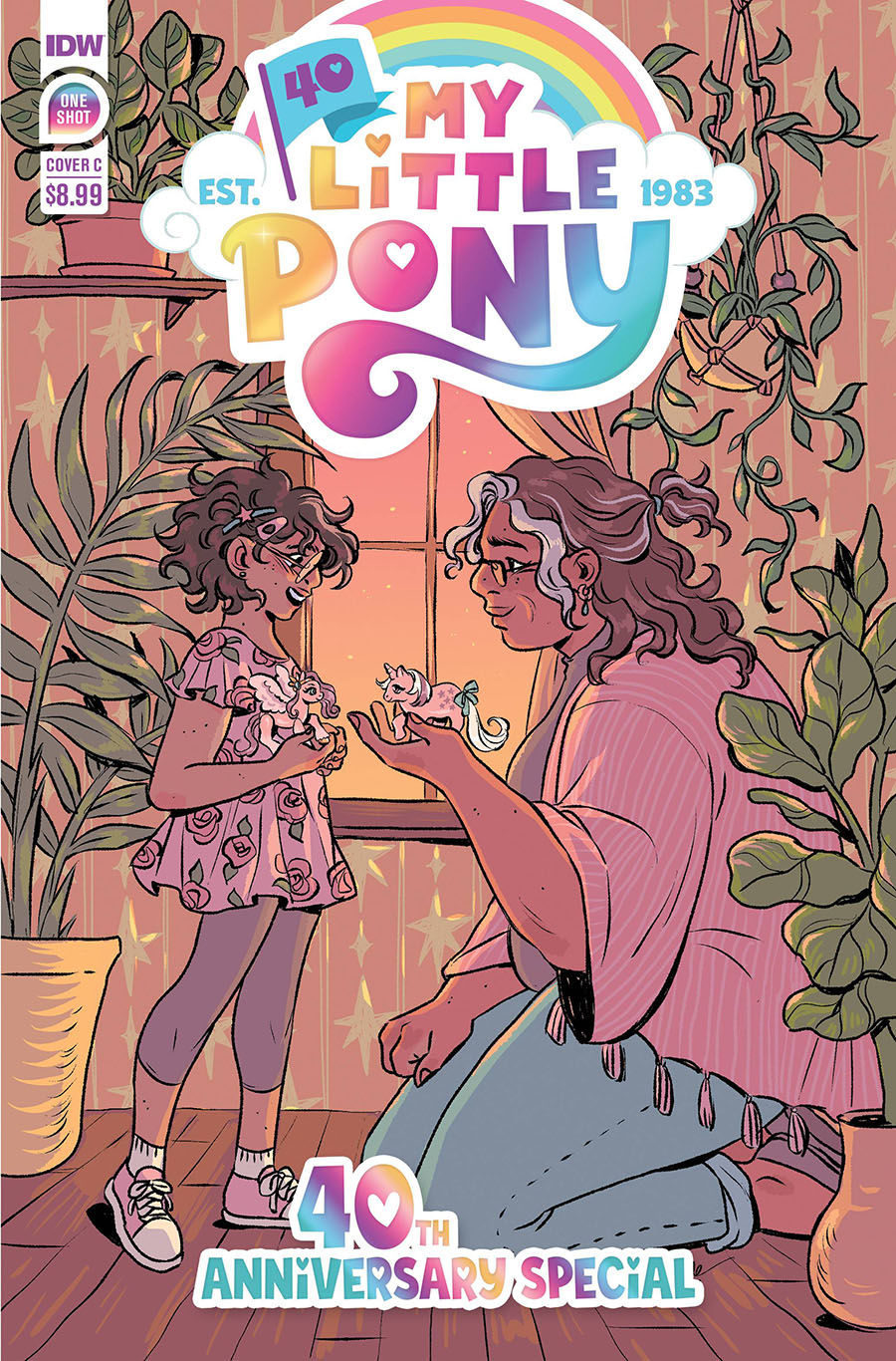 My Little Pony 40th Anniversary Special #1 (One Shot) Cover C Variant Rose Bousamra Cover