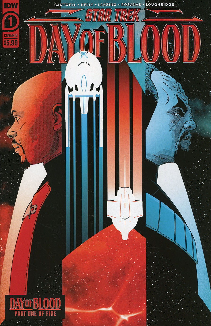 Star Trek Day Of Blood #1 (One Shot) Cover B Variant Ramon Rosanas Cover (Day Of Blood Part 1)