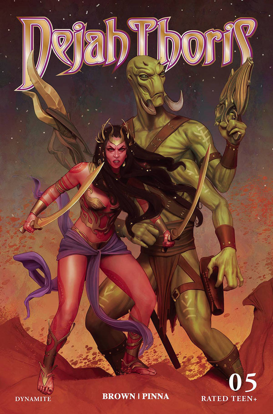 Dejah Thoris Vol 4 #5 Cover C Variant Rebeca Puebla Cover