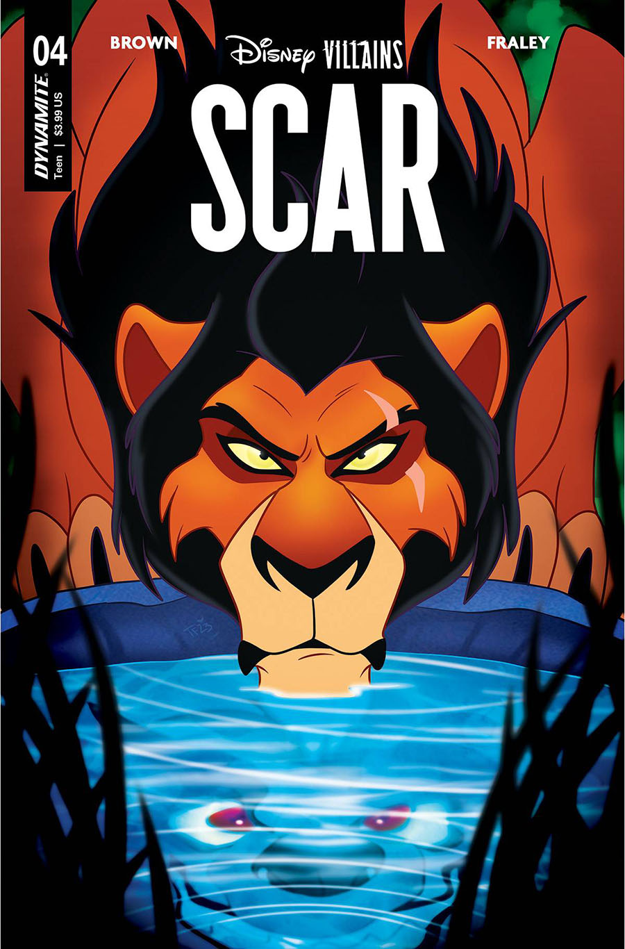 Disney Villains Scar #4 Cover B Variant Trish Forstner Cover