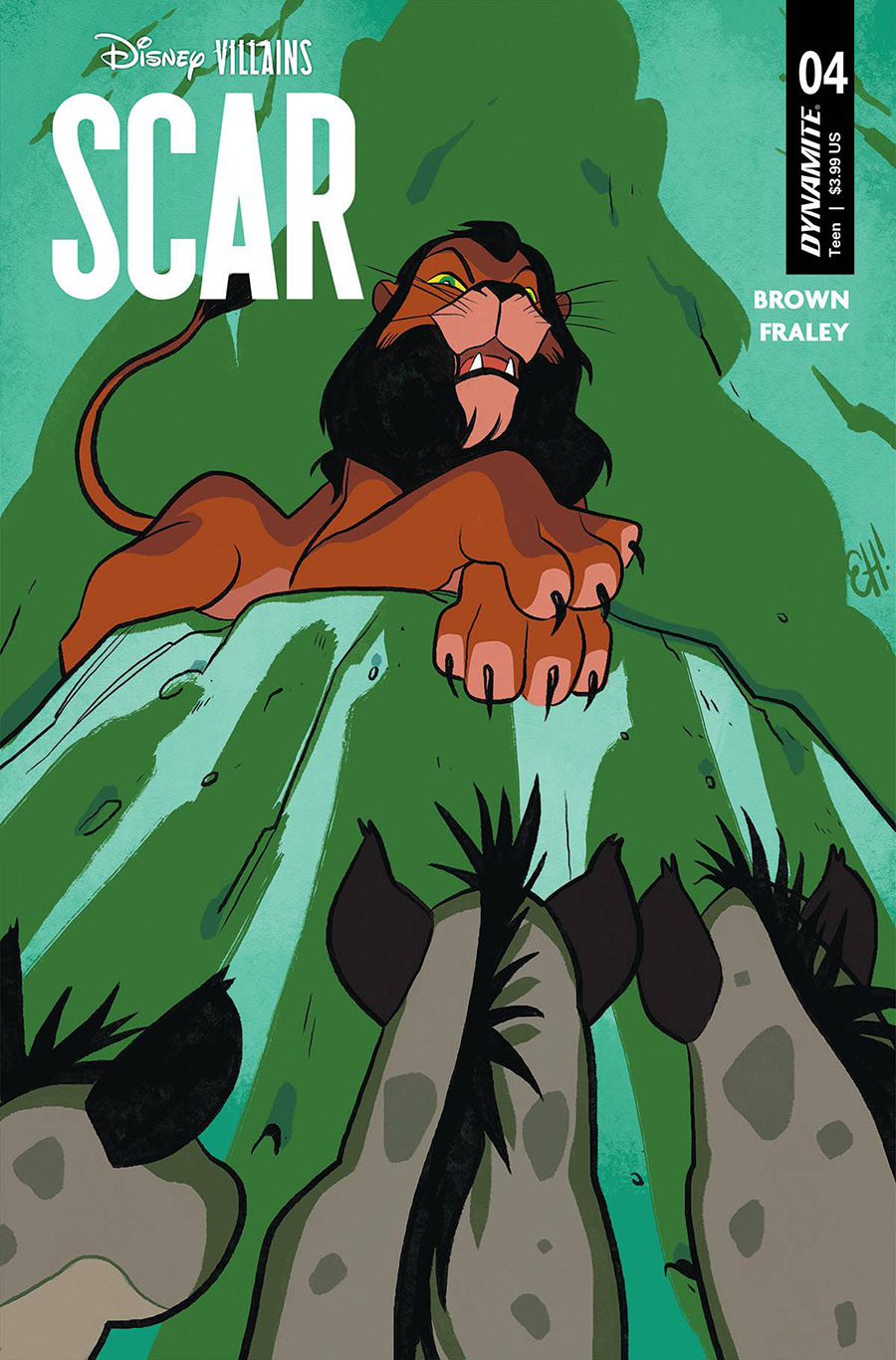 Disney Villains Scar #4 Cover C Variant Erica Henderson Cover