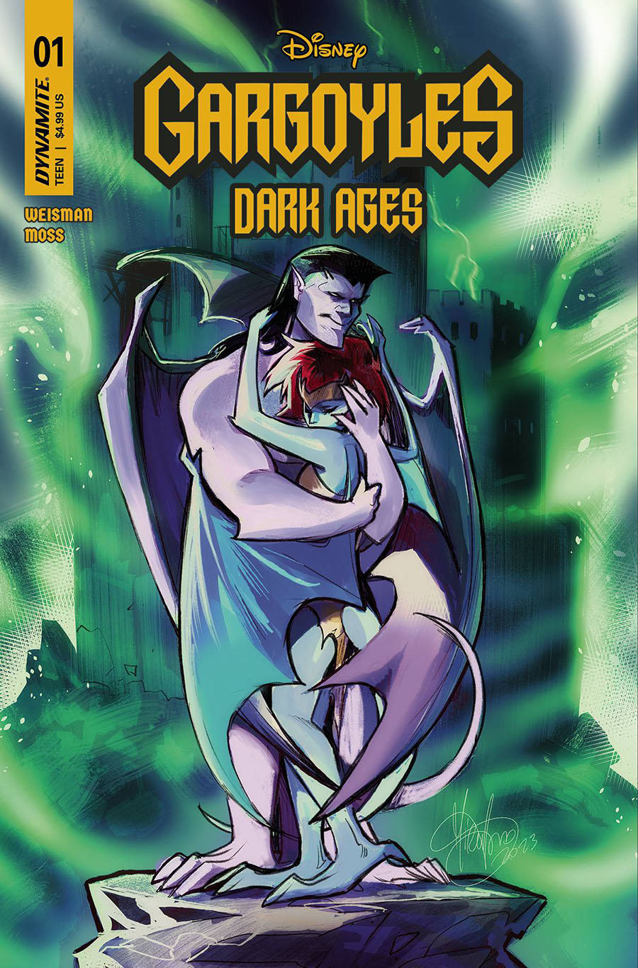 Gargoyles Dark Ages #1 Cover C Variant Mirka Andolfo Cover