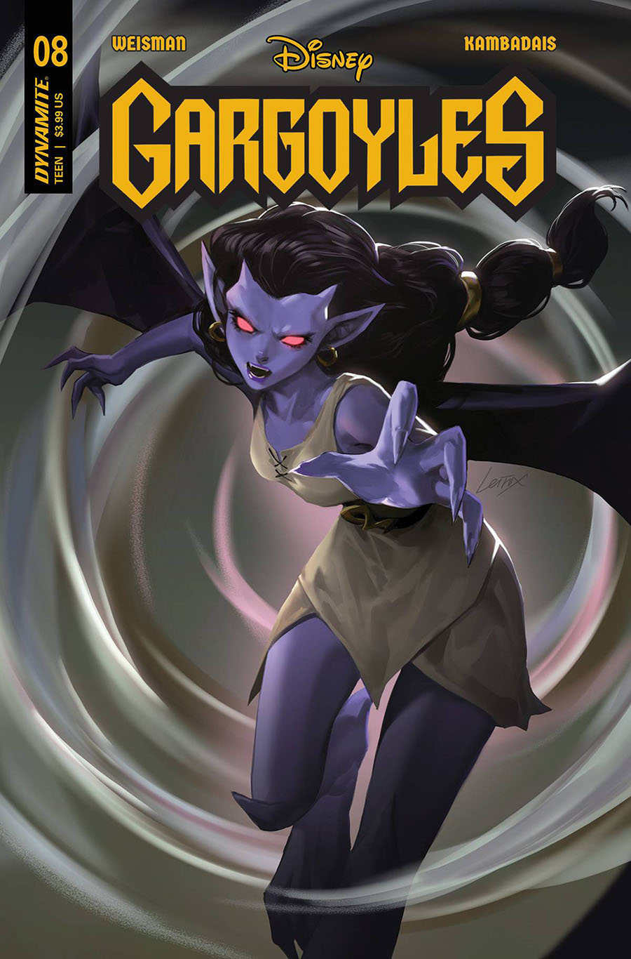 Gargoyles Vol 3 #8 Cover D Variant Lesley Leirix Li Cover