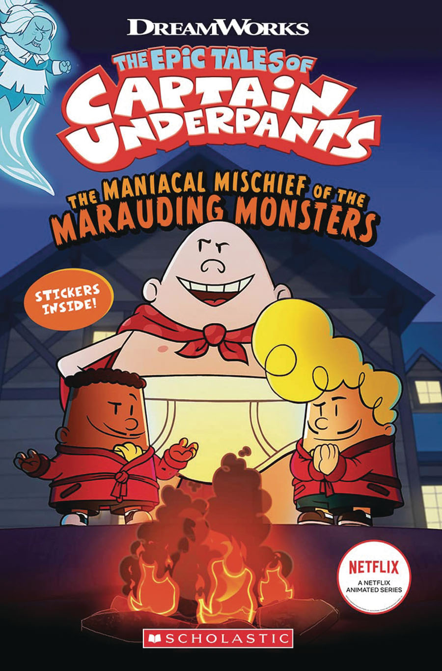 Epic Tales Of Captain Underpants Maniacal Mischief Of The Marauding Monsters TP