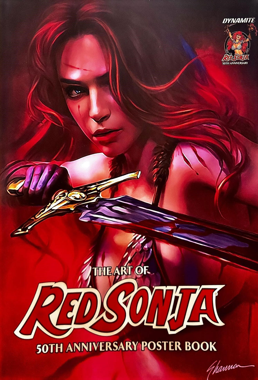 Red Sonja 50th Anniversary Poster Book SC