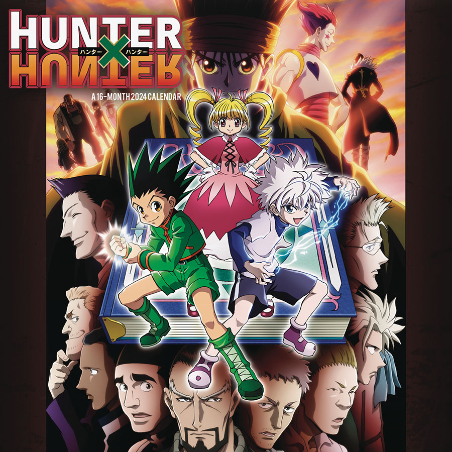 Hunter X Hunter 16 Month 2024 Wall Calendar   2217382 Xl 