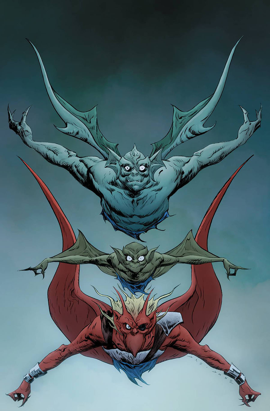 Gargoyles Vol 3 #8 Cover N Incentive Jae Lee Virgin Cover