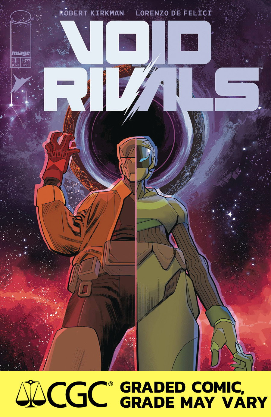 Void Rivals #1 Cover N DF CGC Graded 9.6 Or Higher