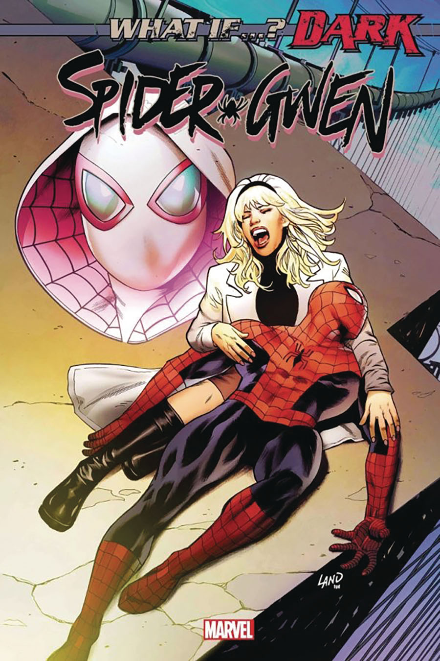 What If Dark Spider-Gwen #1 (One Shot) Cover G DF Silver Signature Series Signed By Gerry Conway