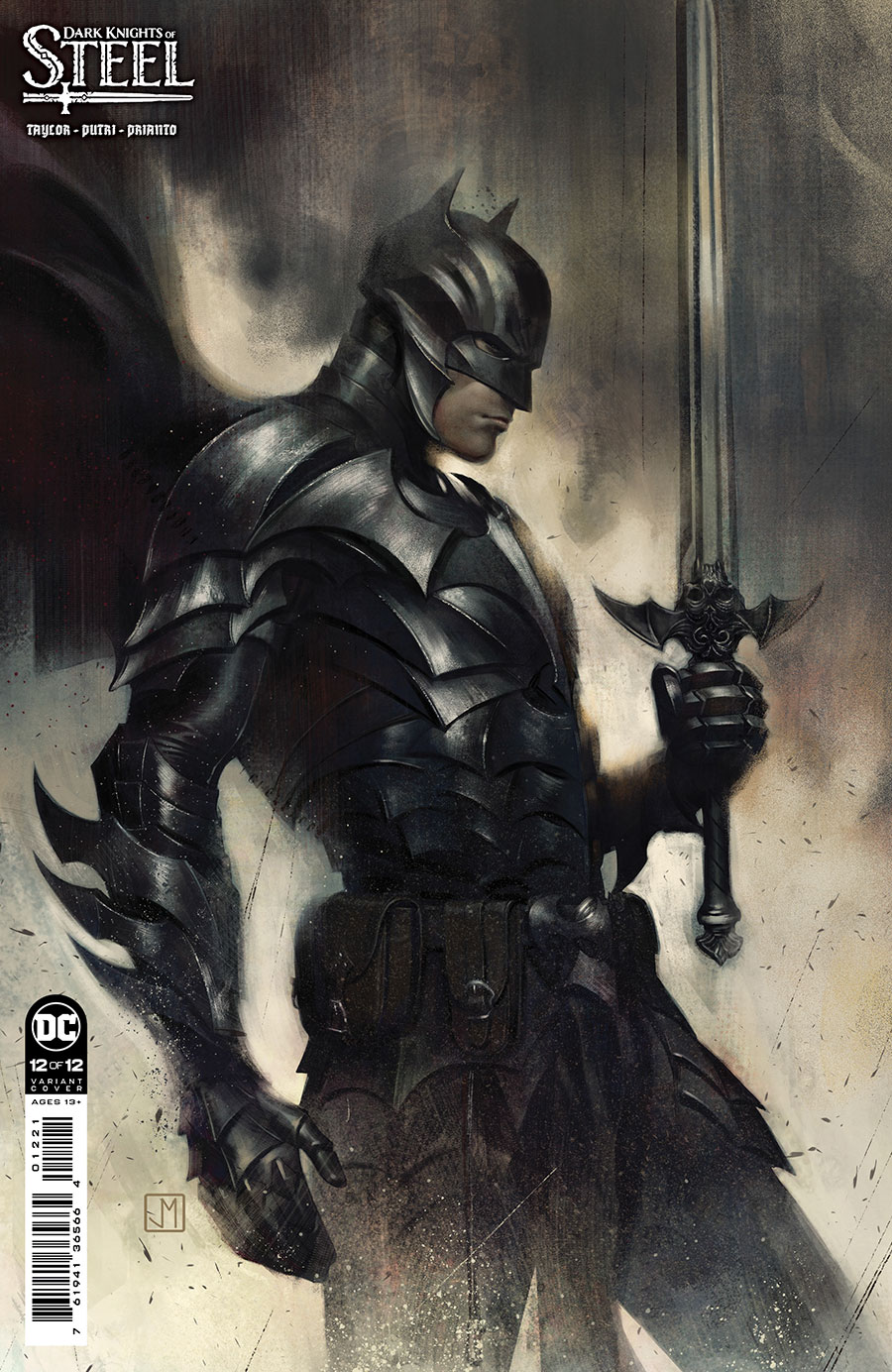 Dark Knights Of Steel #12 Cover C Incentive Jorge Molina Card Stock Variant Cover