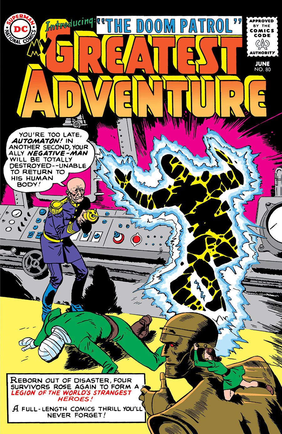 My Greatest Adventure #80 Facsimile Edition Cover A Regular Bruno Premiani Cover