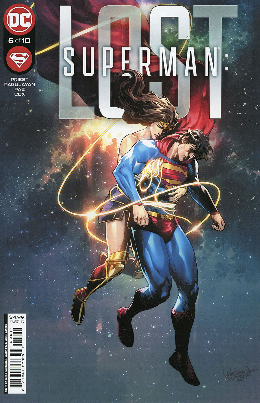Superman Lost 5 Cover A Regular Carlo Pagulayan & Jason Paz Cover