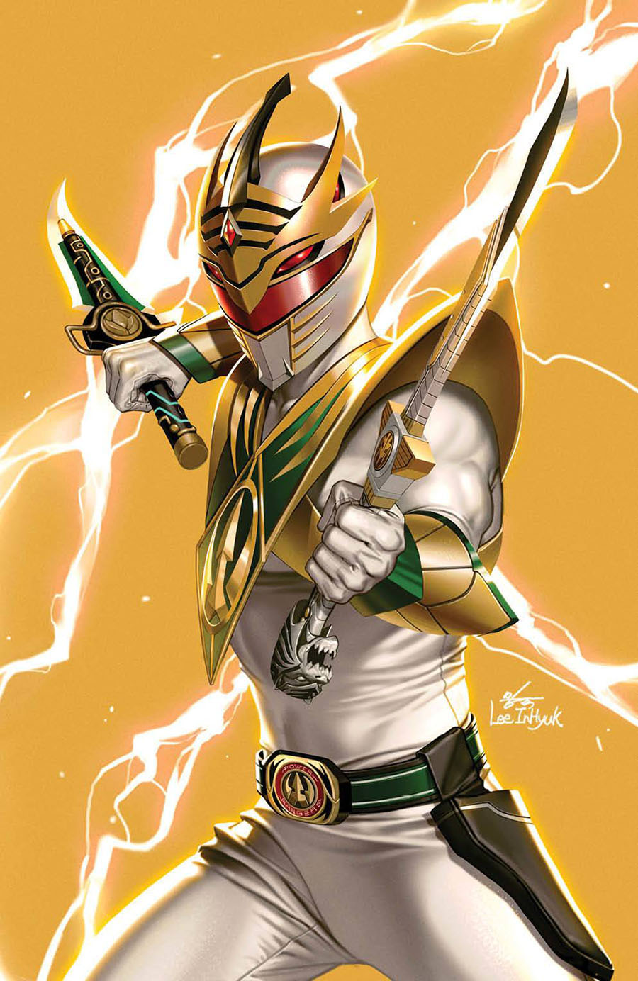 Mighty Morphin Power Rangers (BOOM Studios) #110 Cover D Incentive Inhyuk Lee Virgin Cover