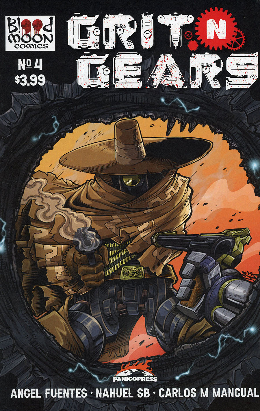 Grit n Gears #4 Cover B Incentive Ozzy Fernandez Variant Cover