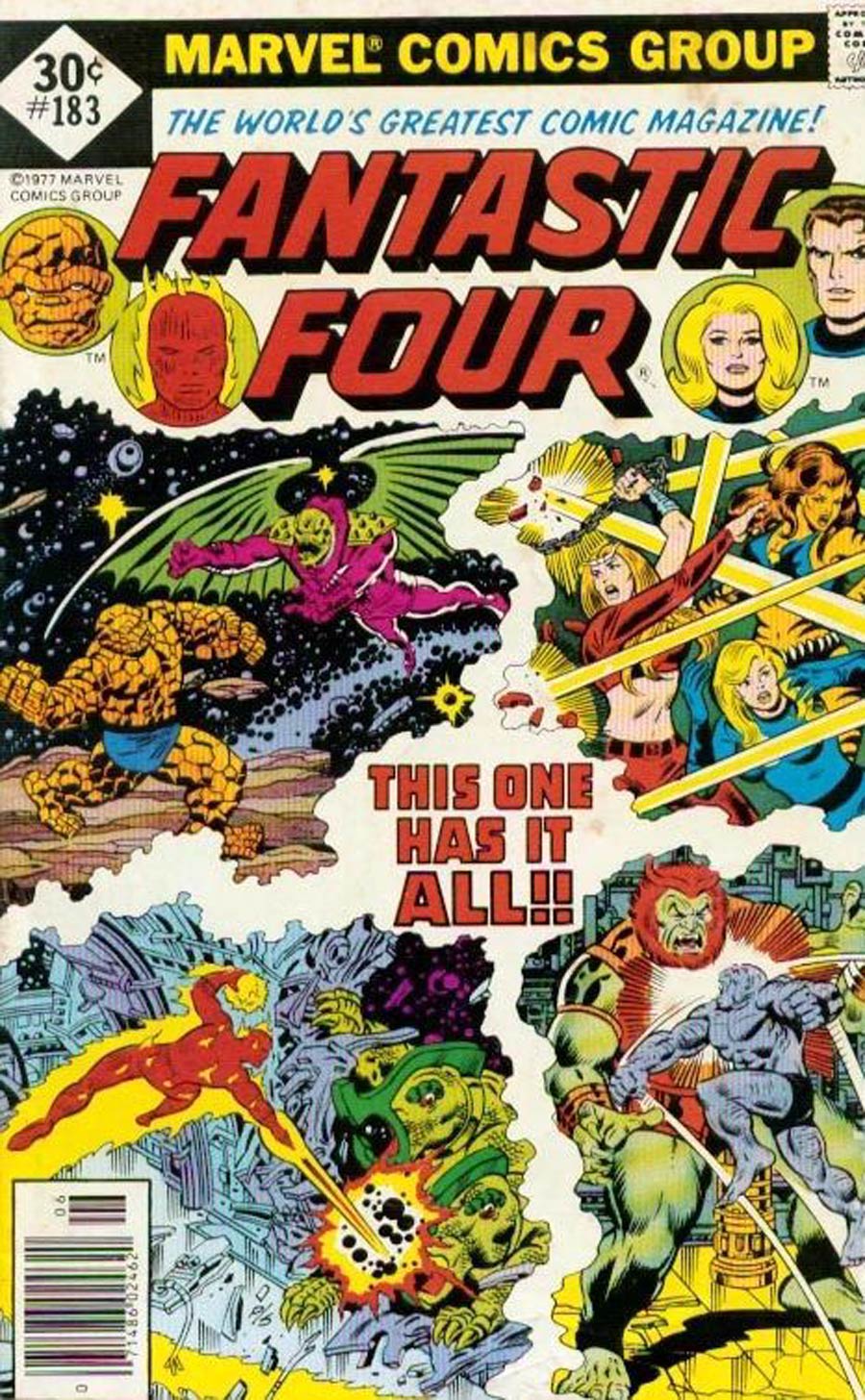 Fantastic Four #183 Cover B 35-Cent Variant Edition