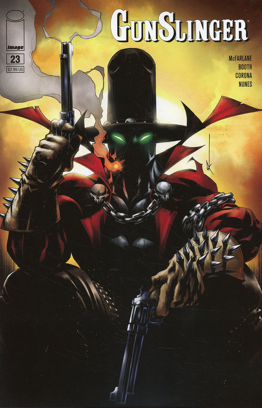 Gunslinger Spawn #23 Cover B Variant Kevin Keane Cover