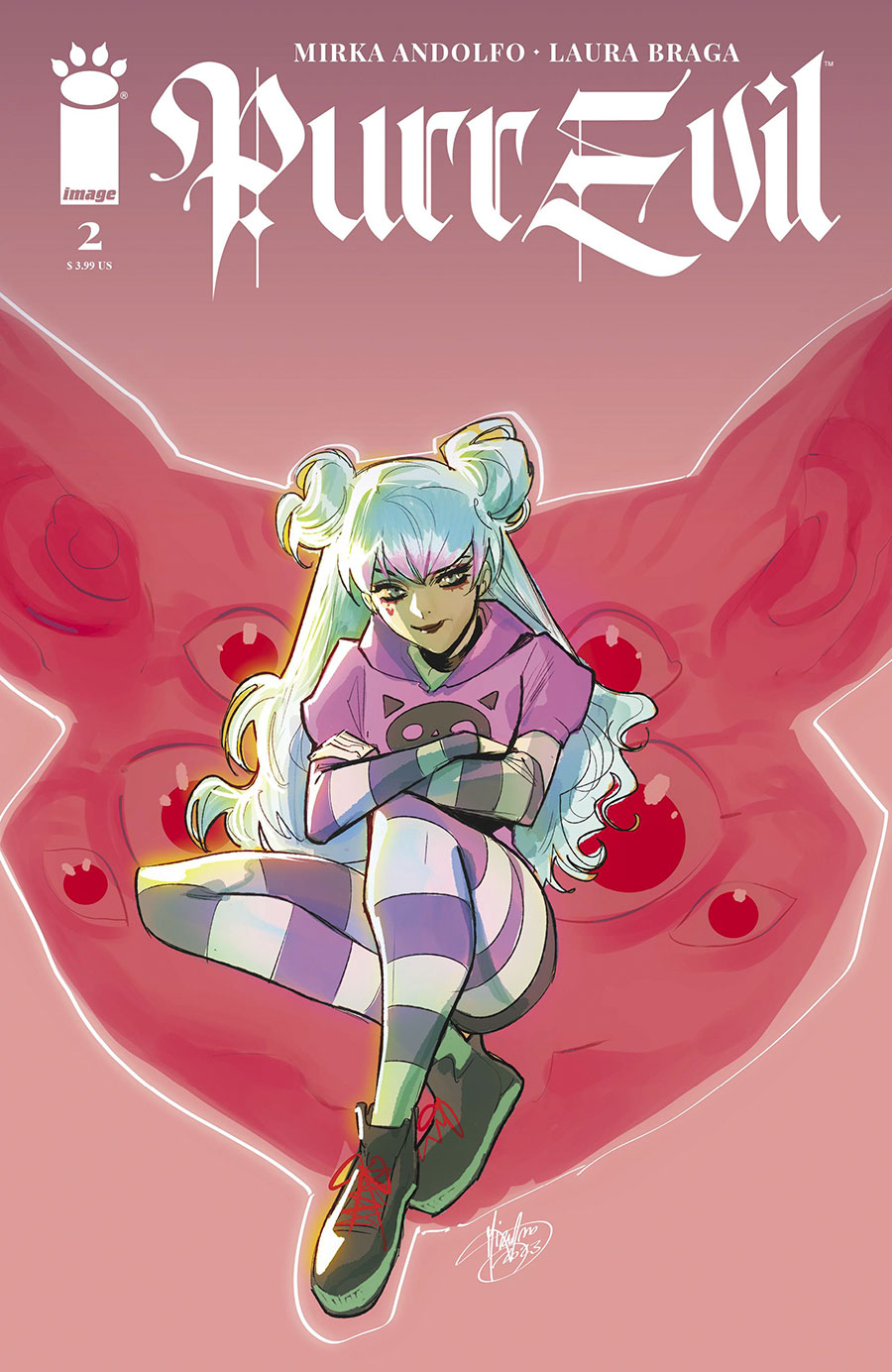 Purr Evil #2 Cover B Variant Mirka Andolfo Cover