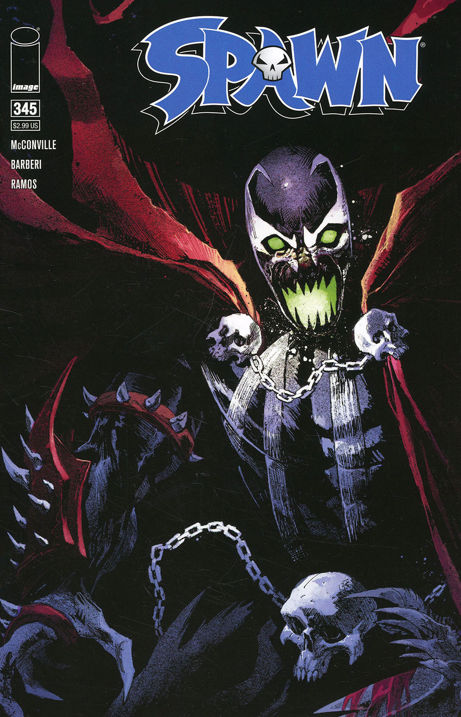 Spawn #345 Cover A Regular Fede Mele Cover