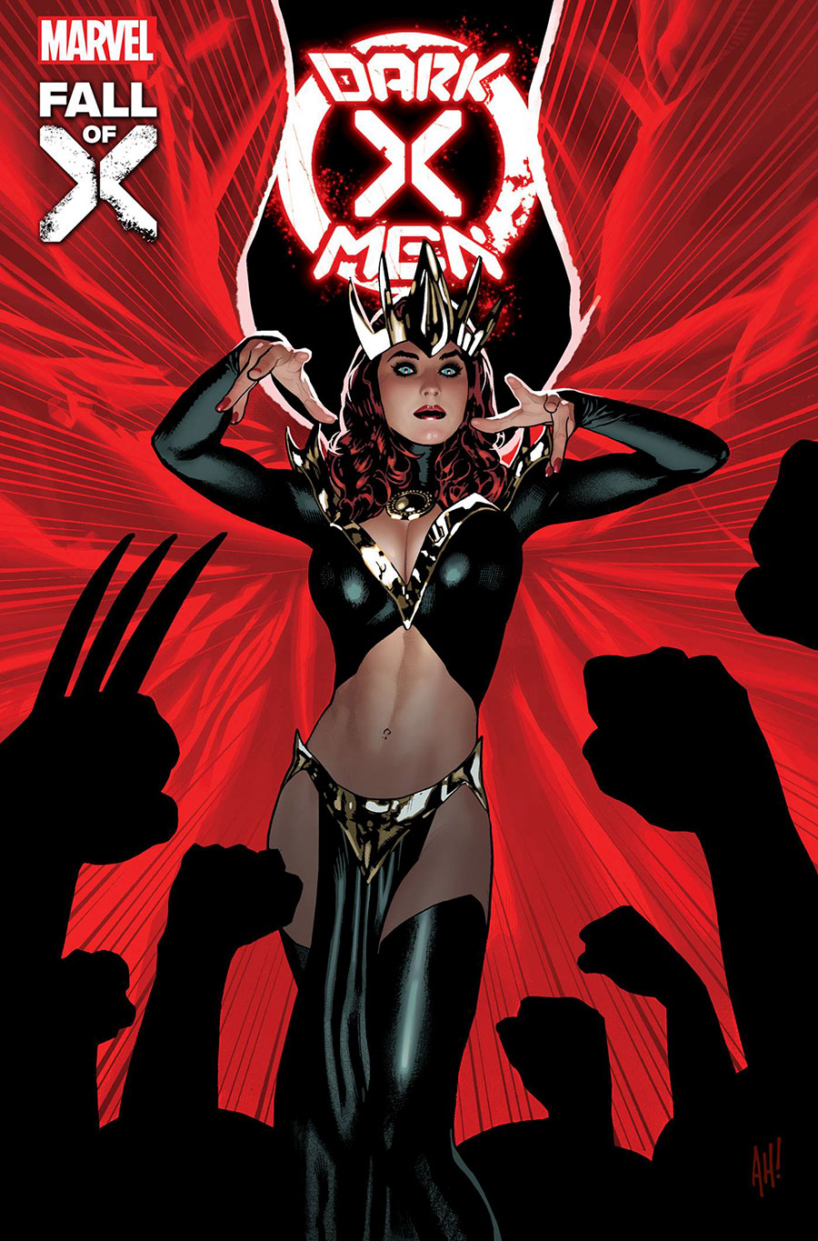 Dark X-Men Vol 2 #1 Cover C Variant Adam Hughes Cover (Fall Of X Tie-In)