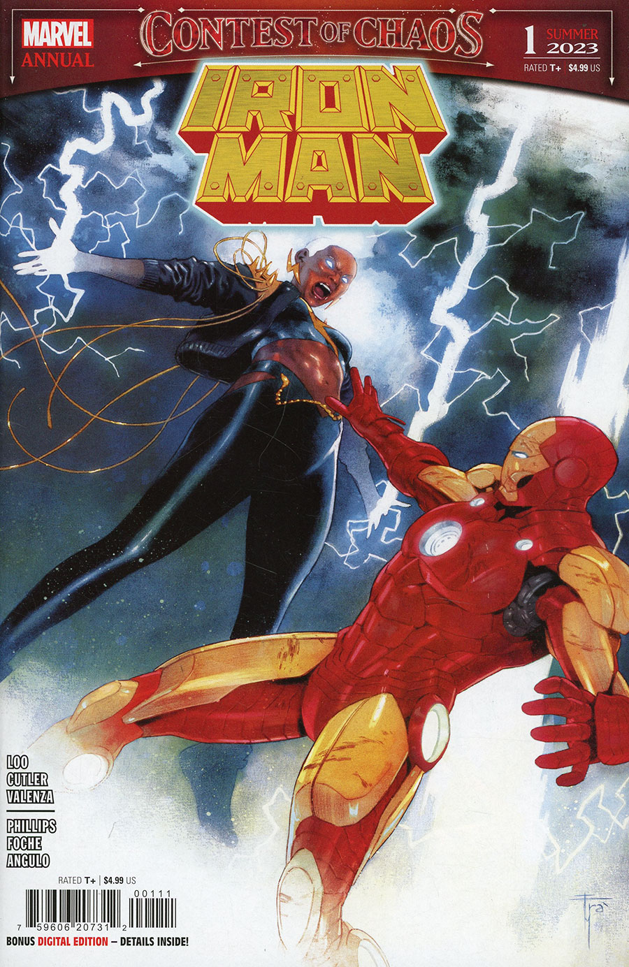 Iron Man Annual (2023) #1 Cover A Regular Francesco Mobili Cover (Contest Of Chaos Tie-In)