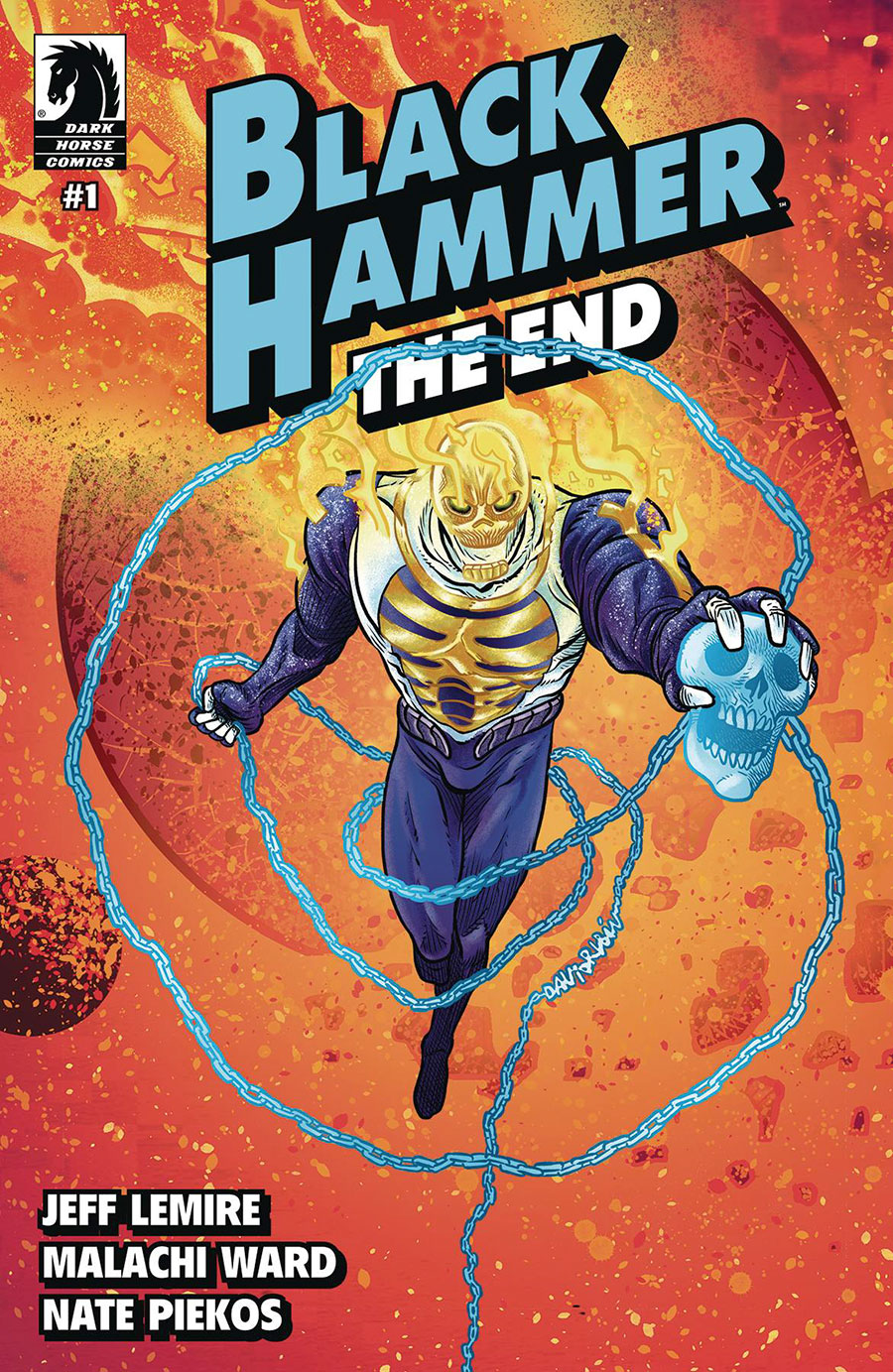 Black Hammer The End #1 Cover B Variant David Rubin Cover