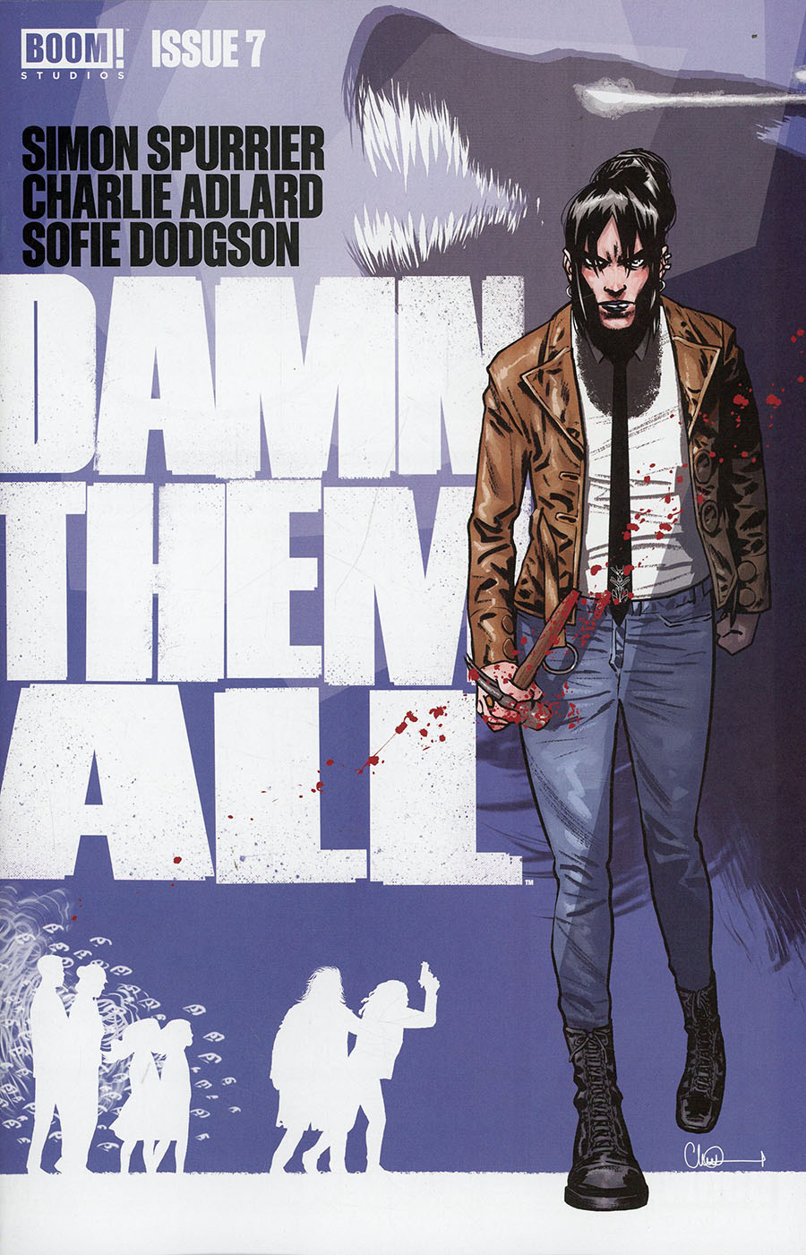 Damn Them All #7 Cover A Regular Charlie Adlard Cover