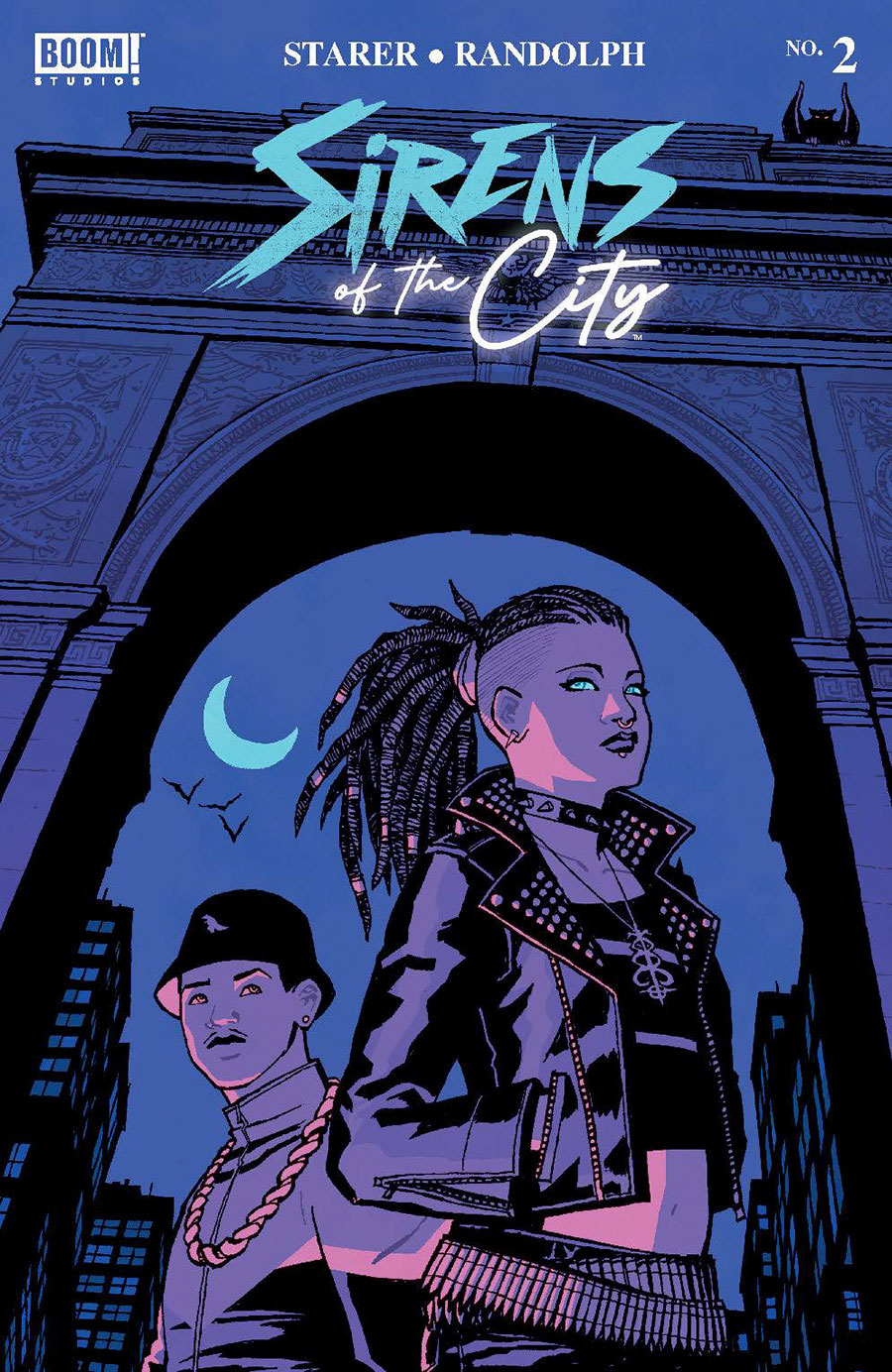 Sirens Of The City #2 Cover B Variant Cliff Chiang Cover