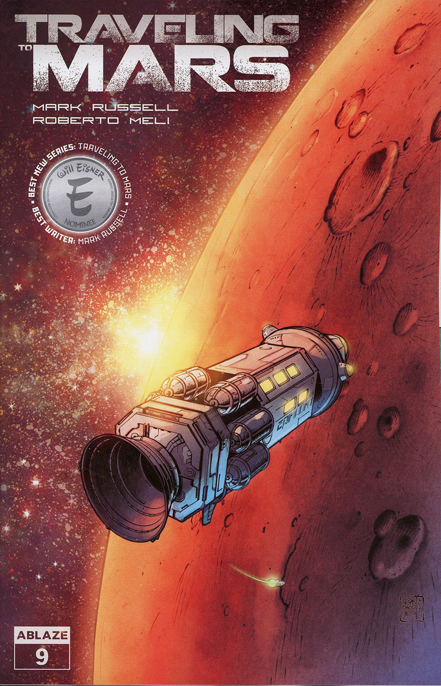 Traveling To Mars #9 Cover A Regular Roberto Meli Cover