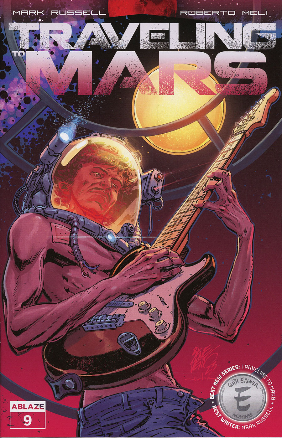 Traveling To Mars #9 Cover B Variant Michele Benevento Cover