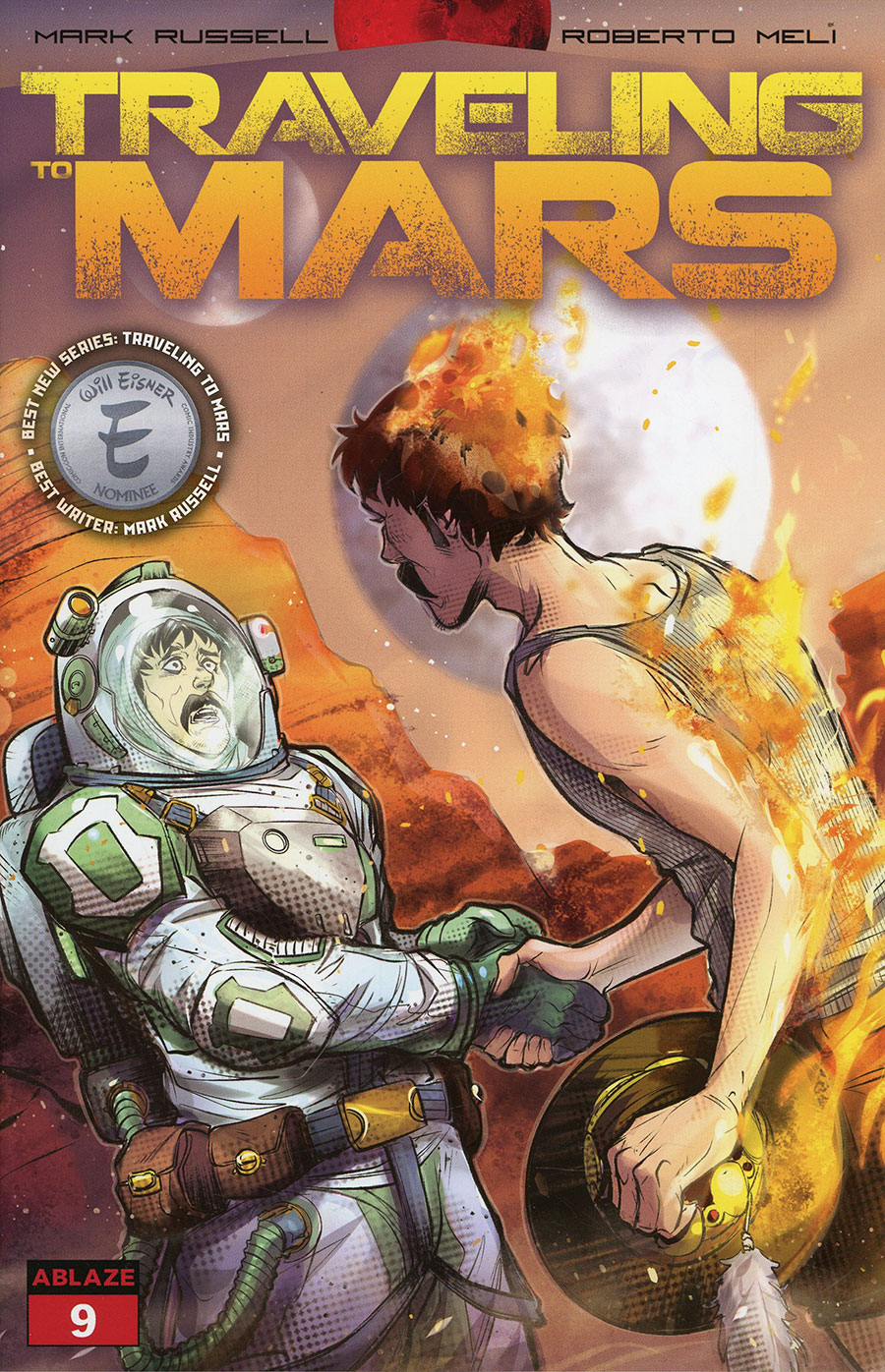 Traveling To Mars #9 Cover C Variant Dario Tallarico Cover