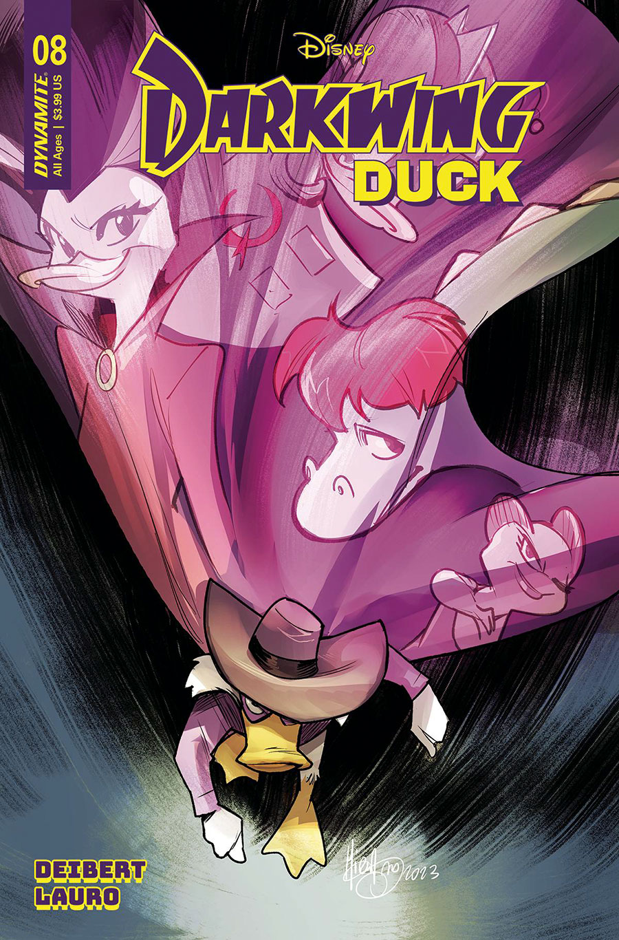 Darkwing Duck Vol 3 #8 Cover B Variant Mirka Andolfo Cover