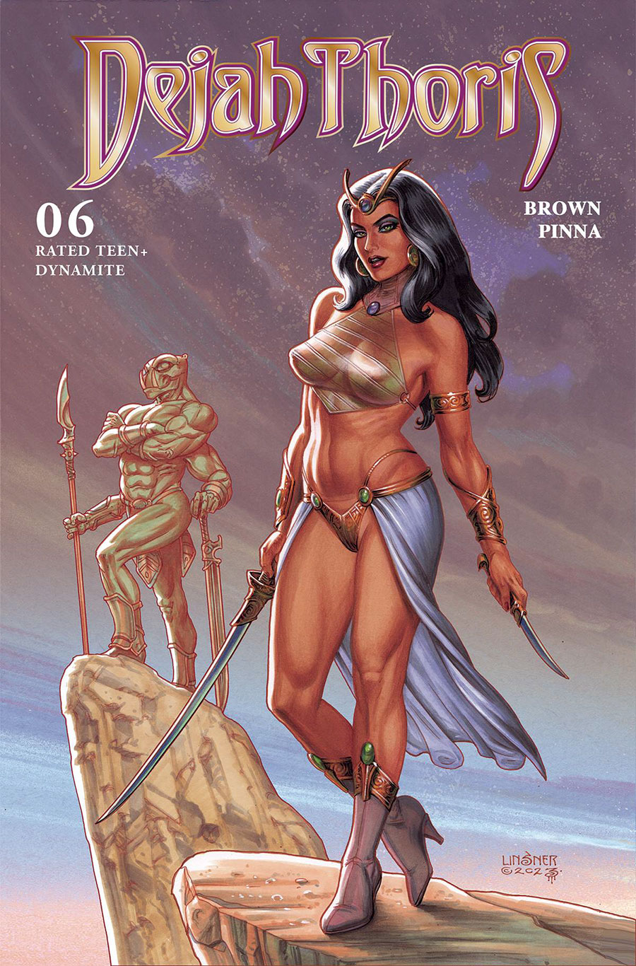 Dejah Thoris Vol 4 #6 Cover A Regular Joseph Michael Linsner Cover