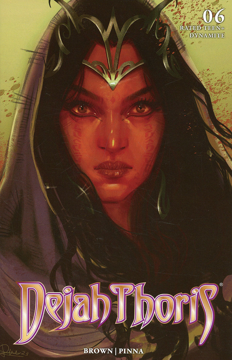 Dejah Thoris Vol 4 #6 Cover B Variant Rebeca Puebla Cover