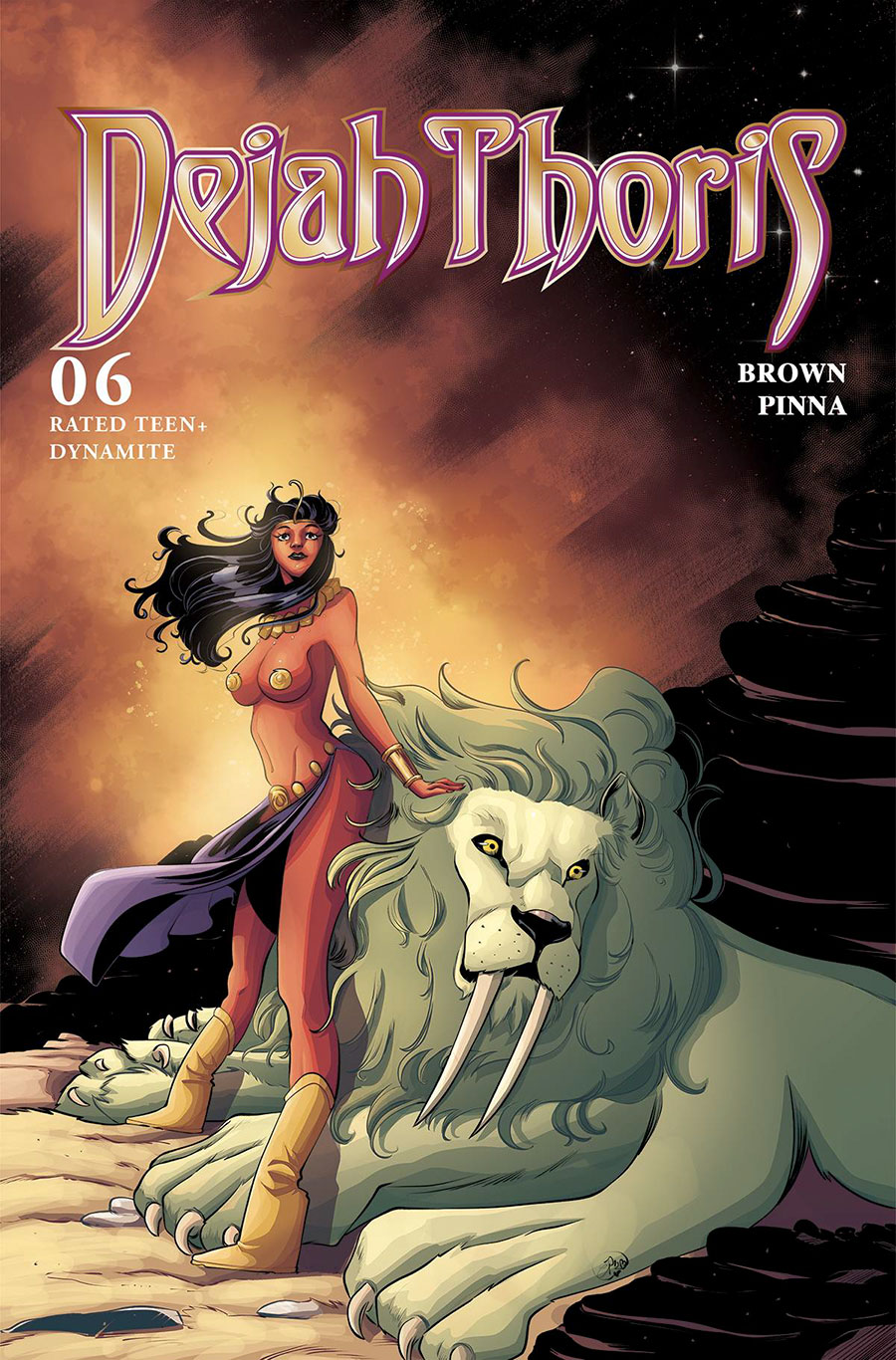 Dejah Thoris Vol 4 #6 Cover D Variant Emiliana Pinna Cover