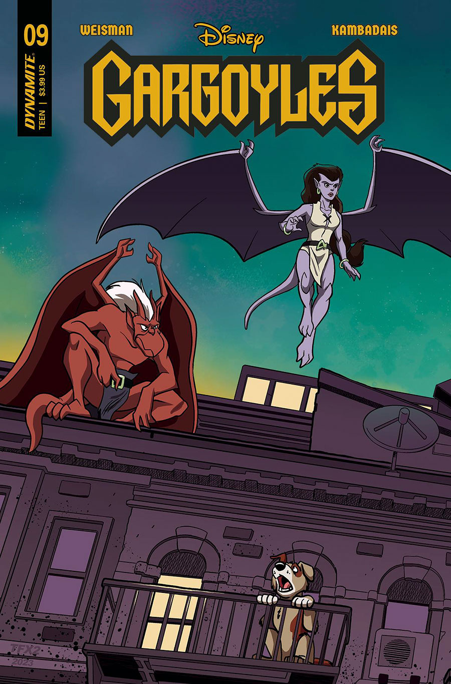 Gargoyles Vol 3 #9 Cover E Variant Tony Fleecs & Trish Forstner Cover